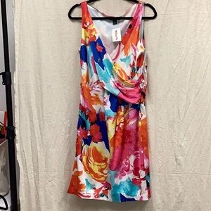 Ralph Lauren Size 12 Summer Multi Dress